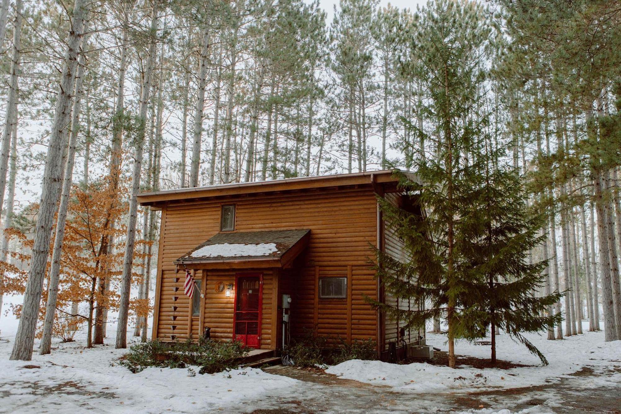 Crystal Mountain Cabin-Shuttle Pass Included! Thompsonville Exteriör bild